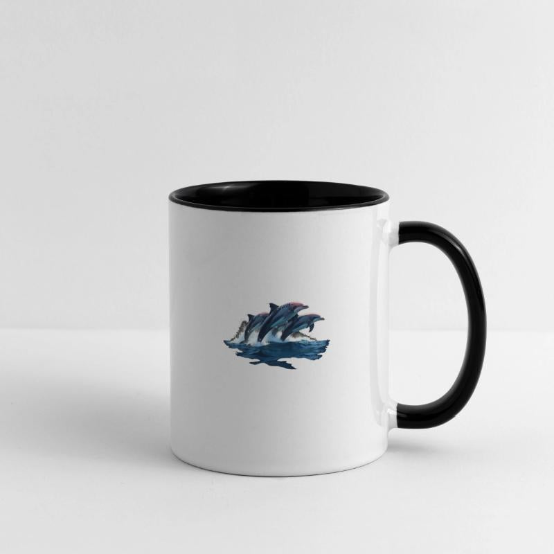 Patriotic predator under water creatures