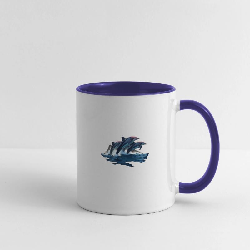 Patriotic predator under water creatures