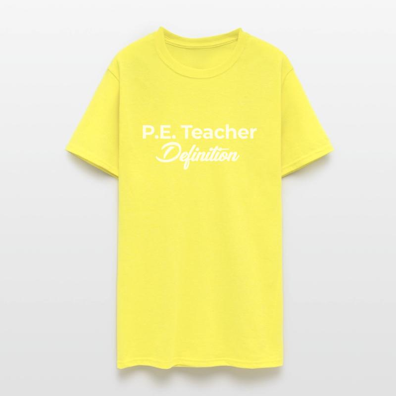 P.E. Teacher Definition Physical Education