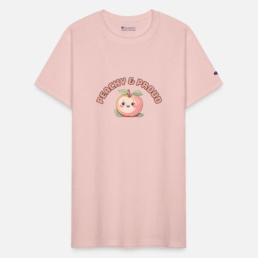 Peachy & Proud – Cute Smiling Peach Character
