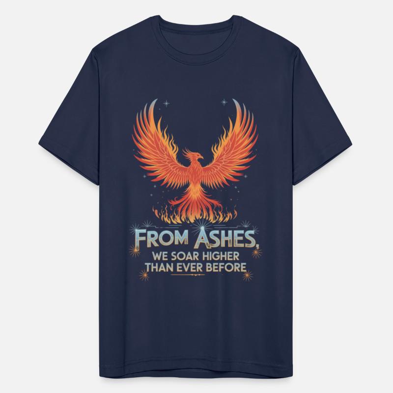 Phoenix Rising Design - From Ashes We Soar Higher