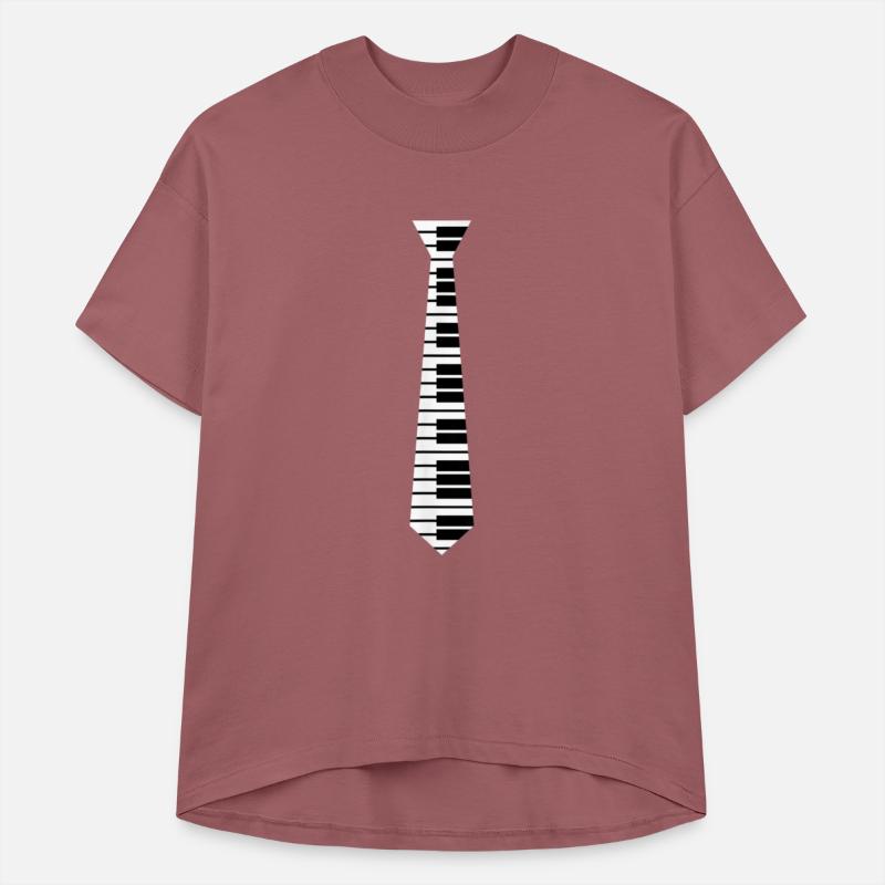 Piano Neck Tie Humorous Keyboard