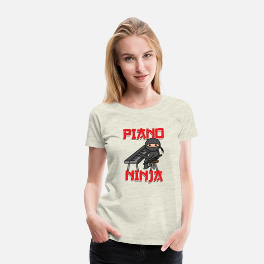 Piano Ninja Keyboard Player Pianist