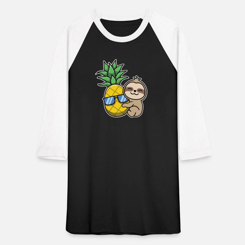 Pineapple Aloha Beaches Hawaii Sloth Lazy