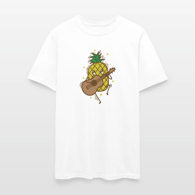 Pineapple plays Guitar tropical sweet Fruit