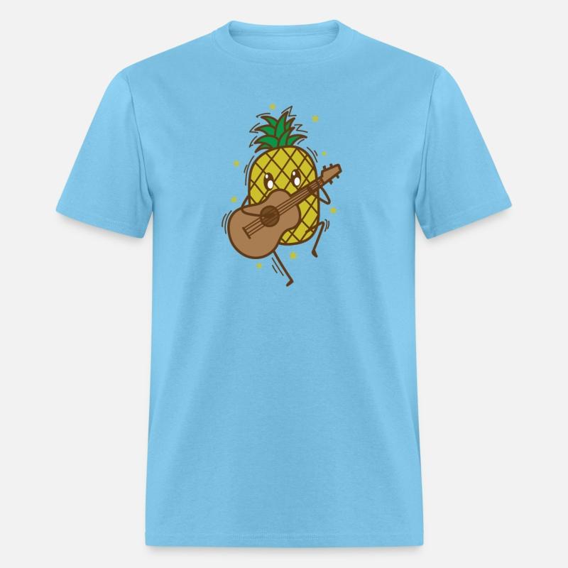 Pineapple plays Guitar tropical sweet Fruit