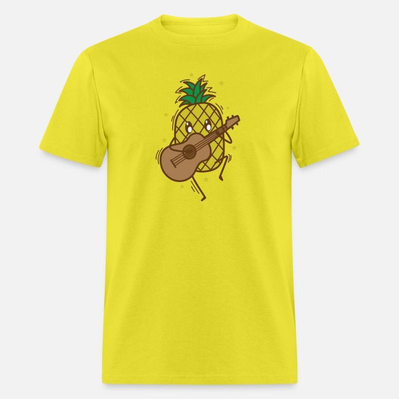 Pineapple plays Guitar tropical sweet Fruit