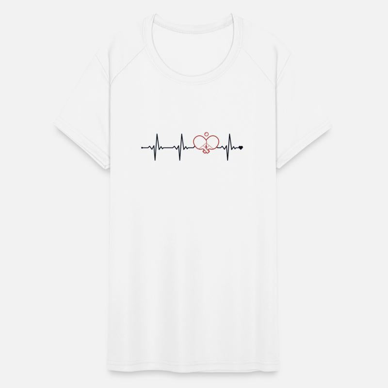 Ping Pong Heartbeat Table Tennis Paddles Balls