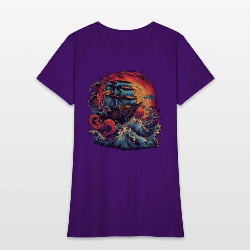 Pirate Ship vs The Kraken