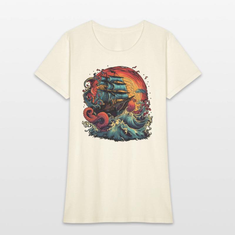 Pirate Ship vs The Kraken