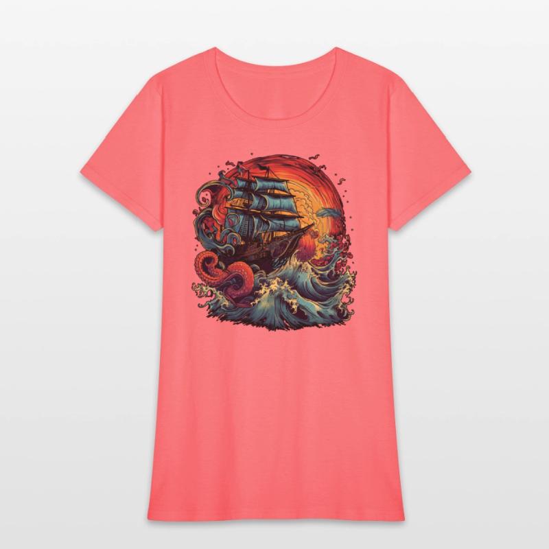 Pirate Ship vs The Kraken