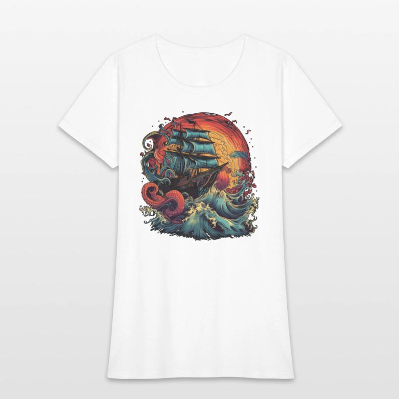 Pirate Ship vs The Kraken