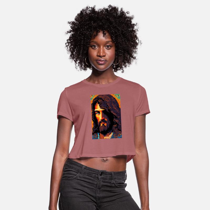 Pixelated Jesus Christ