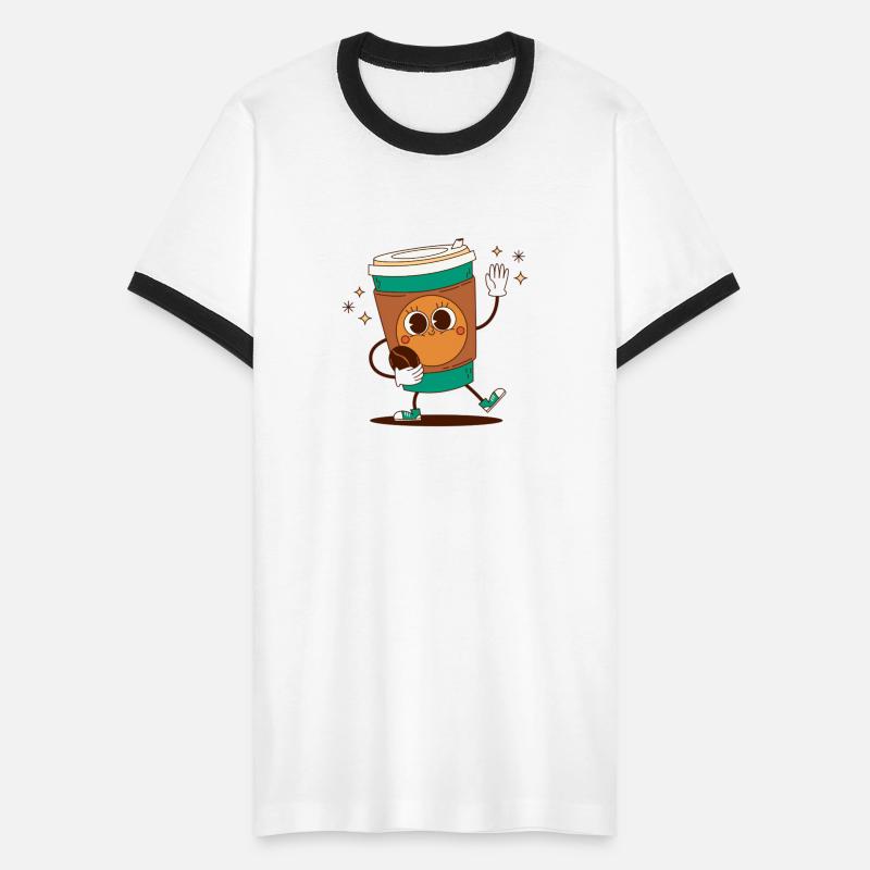 Playful Coffee Cup Character Design