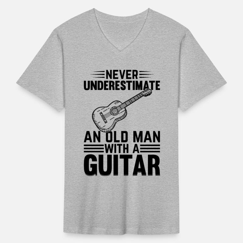Playing Guitar Never Underestimate An Old Man With