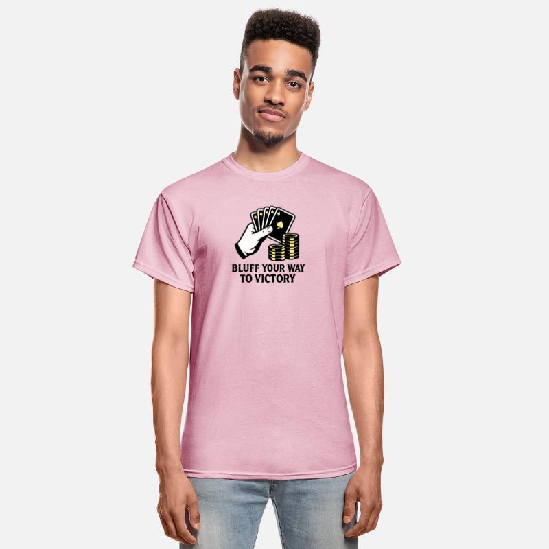 Poker Victory Bluff Casino Tee