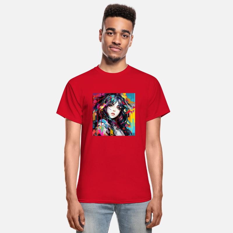 Pop Art Rainbow Girl