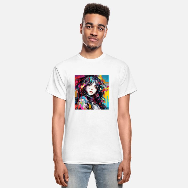 Pop Art Rainbow Girl