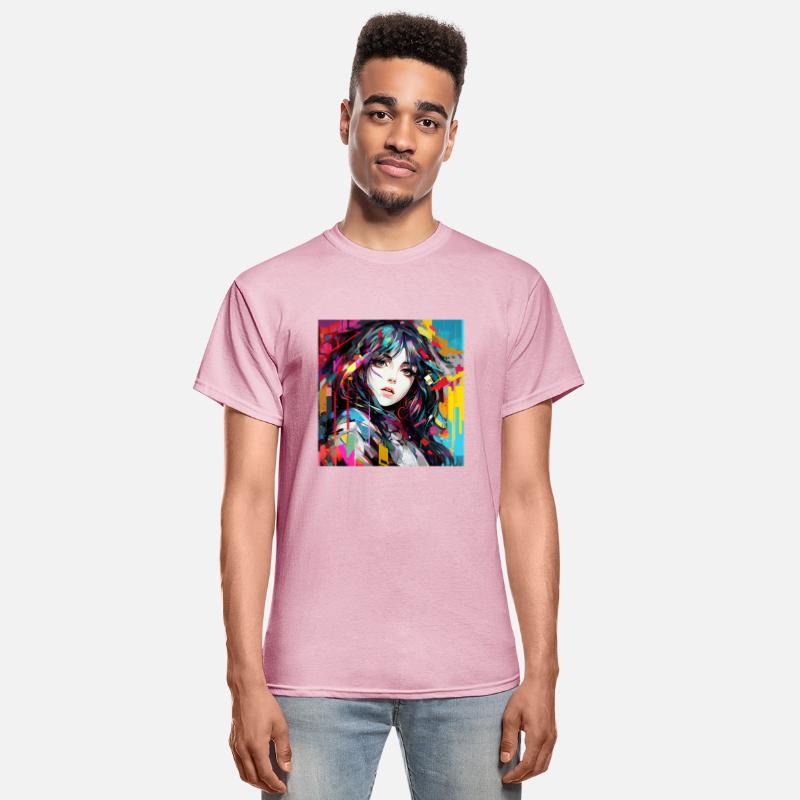 Pop Art Rainbow Girl