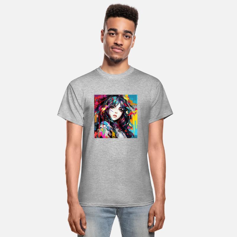 Pop Art Rainbow Girl