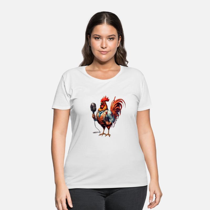 Pop King Rooster on the Mic