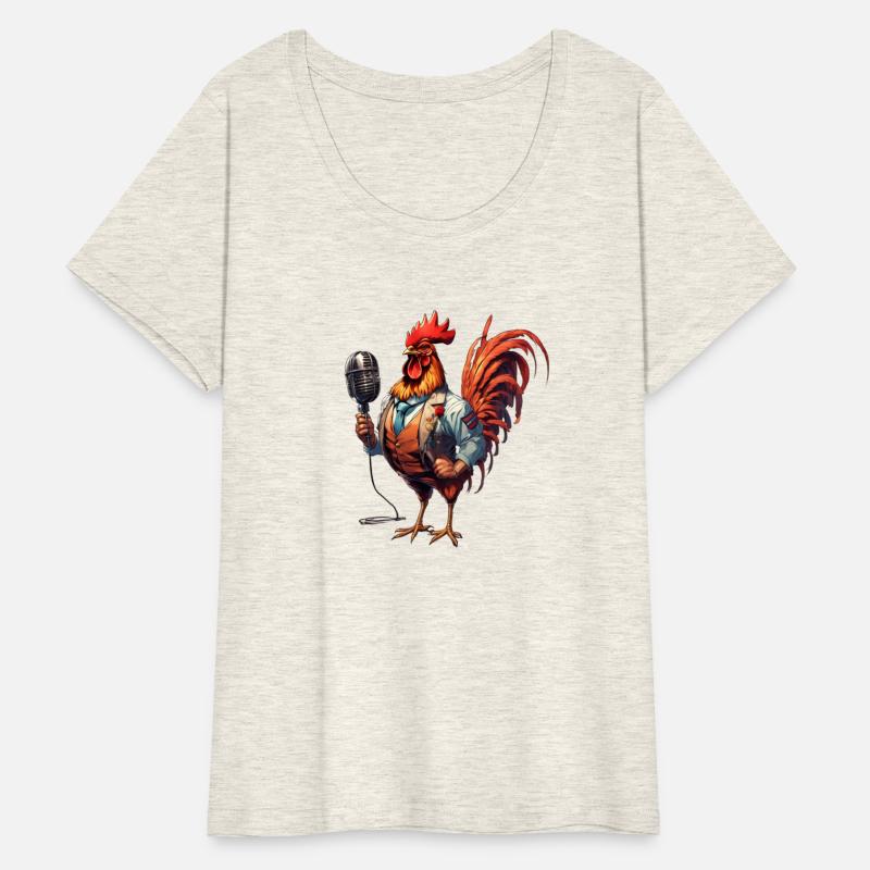 Pop King Rooster on the Mic