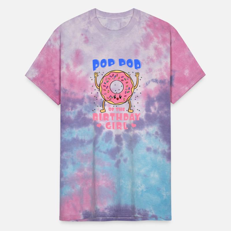 Pop Pop Of The Birthday Girl Pink Donut Bday Party