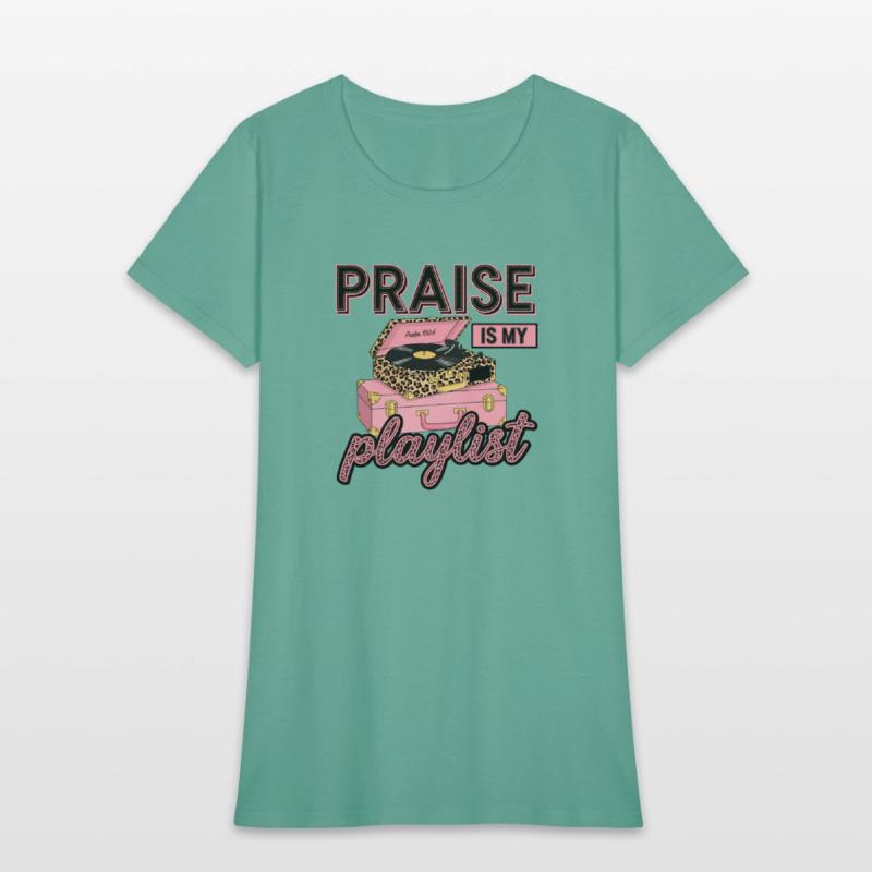 Praise Is My Playlist – Psalm 150:6 Retro Design