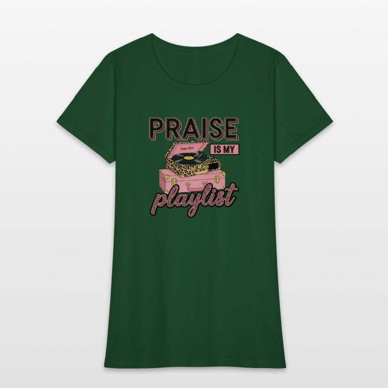 Praise Is My Playlist – Psalm 150:6 Retro Design