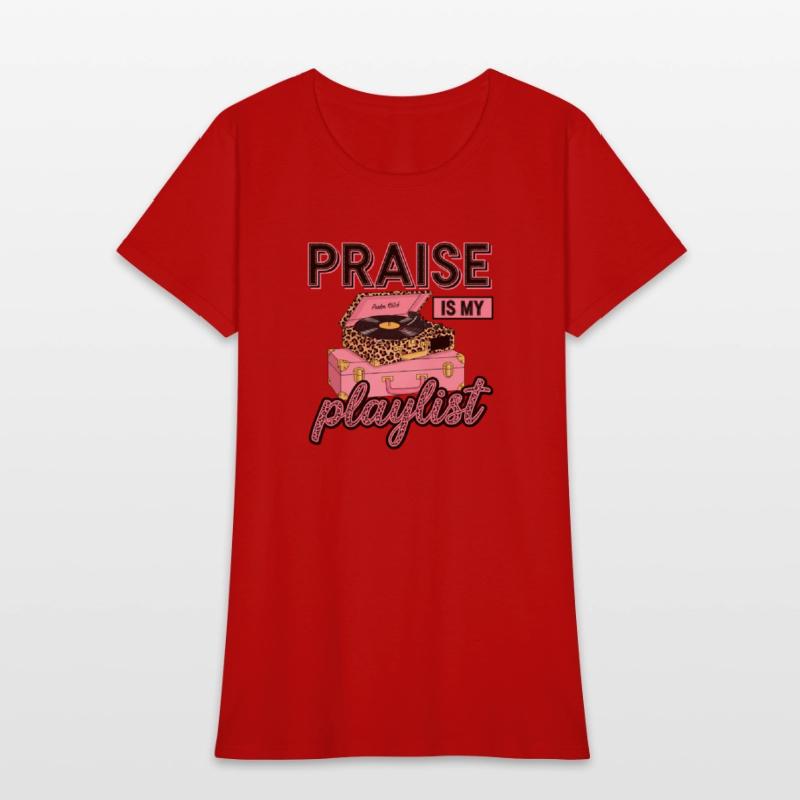 Praise Is My Playlist – Psalm 150:6 Retro Design
