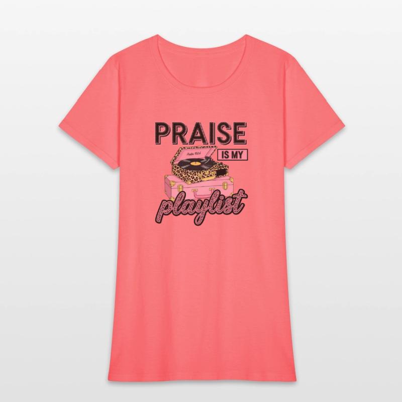 Praise Is My Playlist – Psalm 150:6 Retro Design