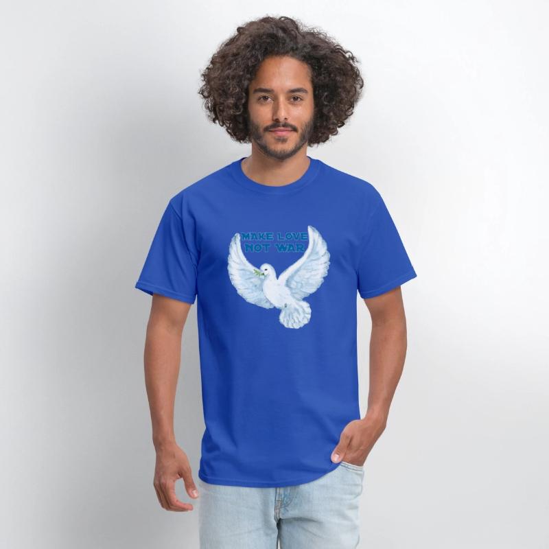 Premium Make love not war T-shirts