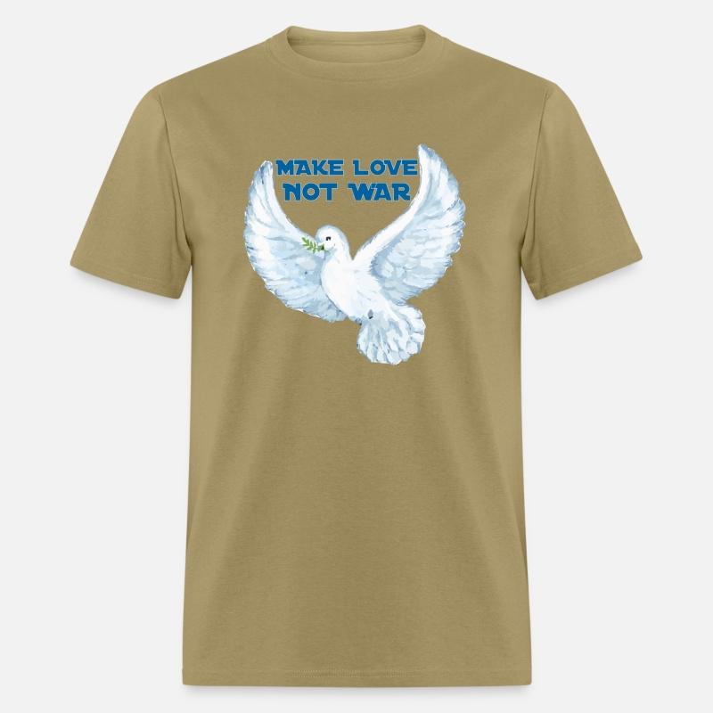 Premium Make love not war T-shirts