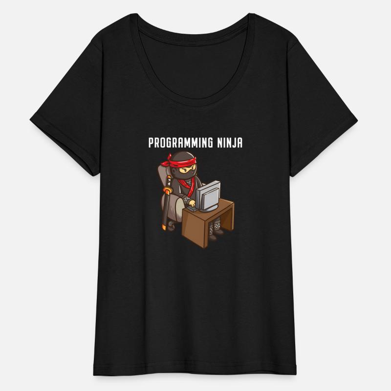 Programmer Ninja Programming Coding Nerd