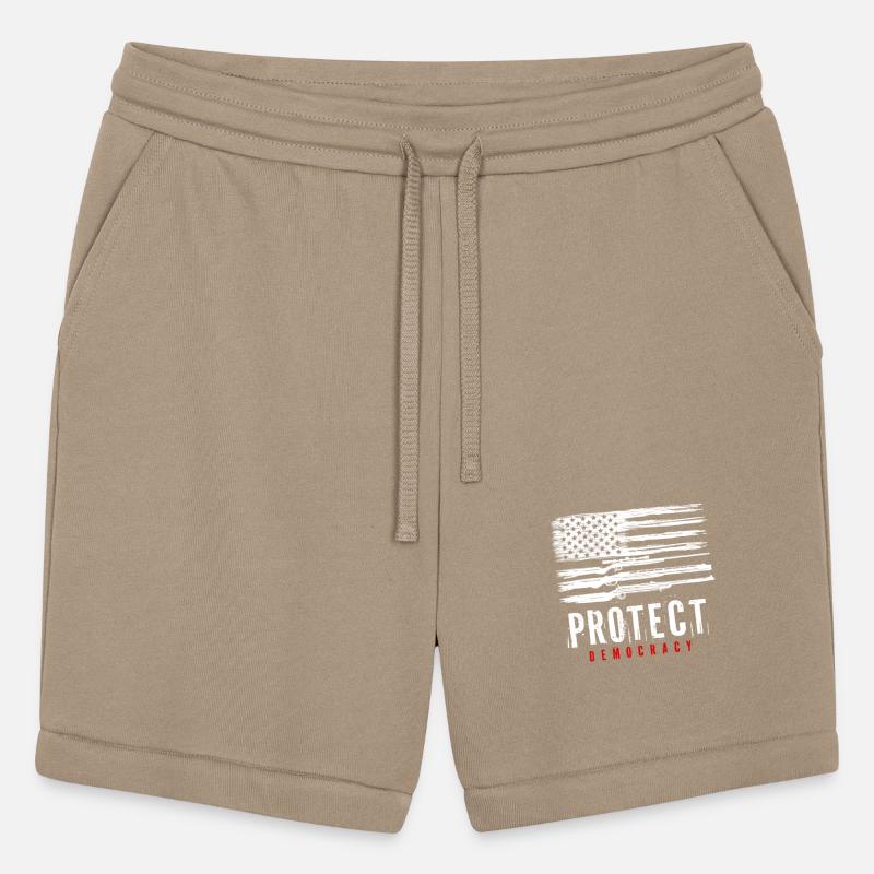 Protect Democrac Distressed US Flag