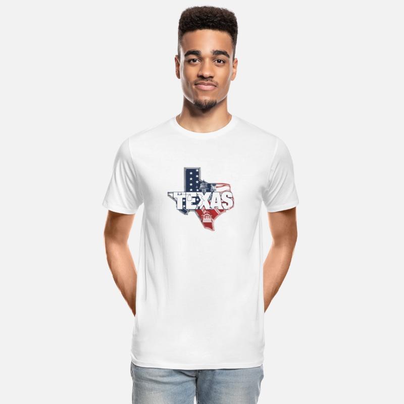 Proud Texan Iconic Flag and Capitol for a Texas