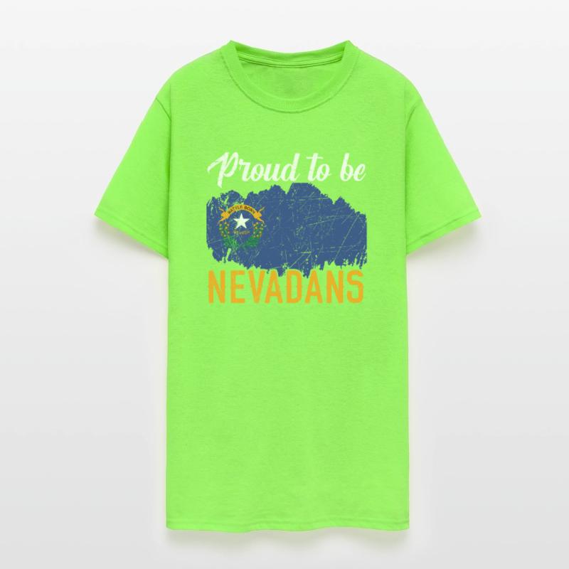 Proud To Be Nevadans USA America I Love Nevada