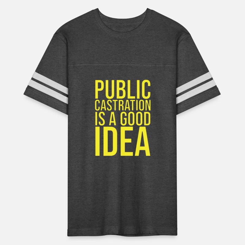 PUBLIC CASTRATION IS A GOOD IDEA