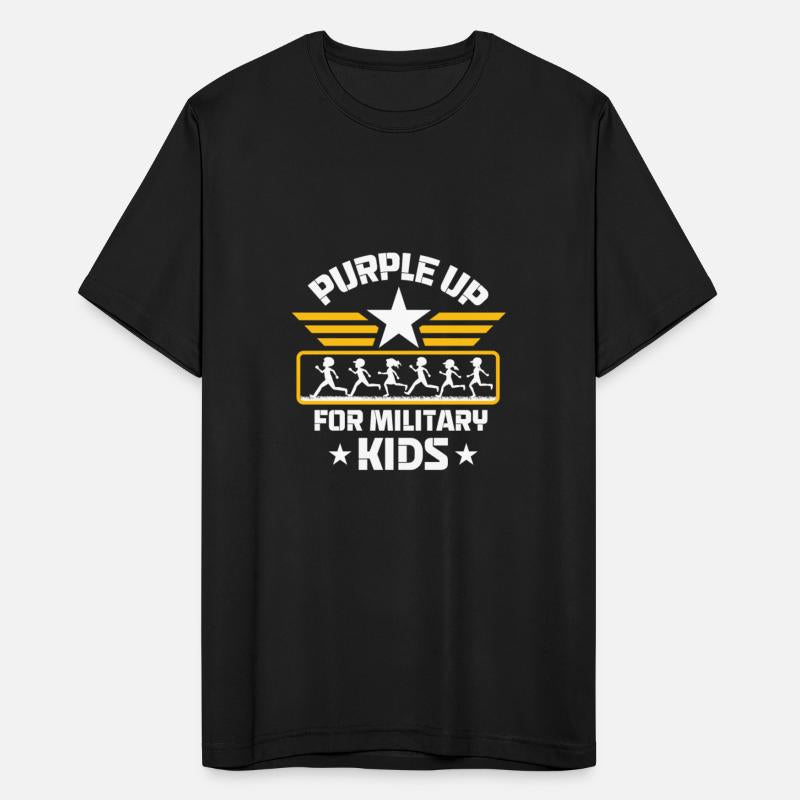 Purple Up For Military Kids Little Heroes Childpur