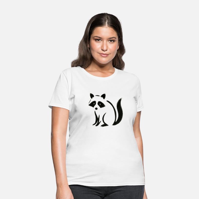 Raccoon – Minimalist Ink Wildlife Design
