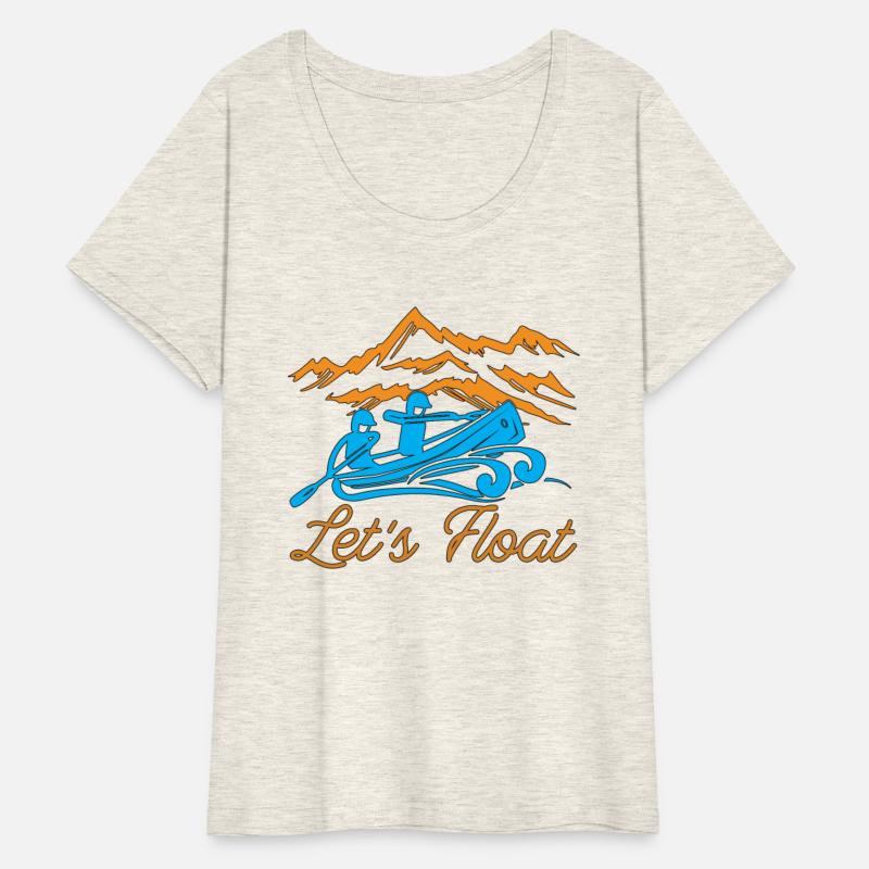 Rafting Let's Float Boating Paddling Water Sports