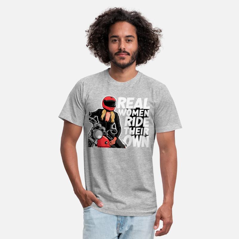 Real Women Ride Their Own for a Motorcyclist