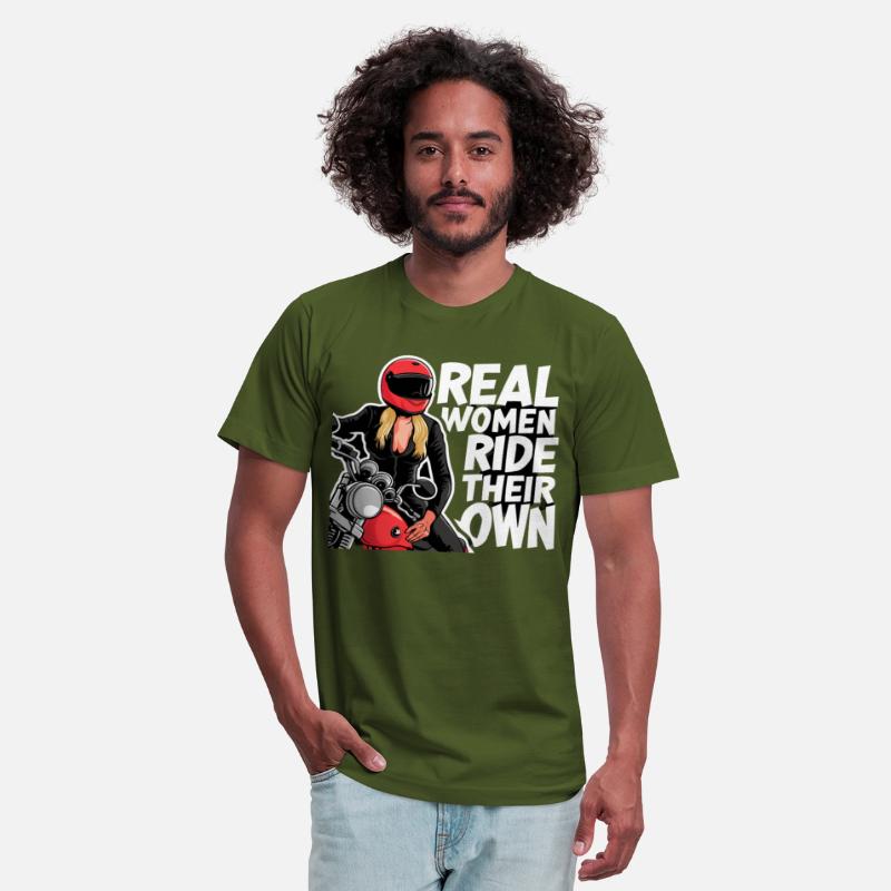 Real Women Ride Their Own for a Motorcyclist