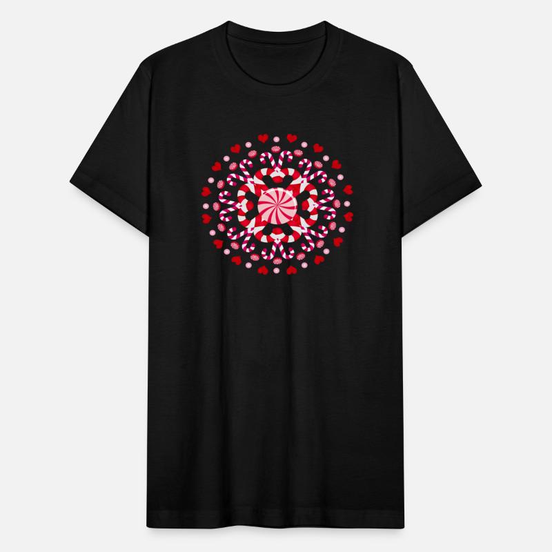 red candy cane ornament for christmas