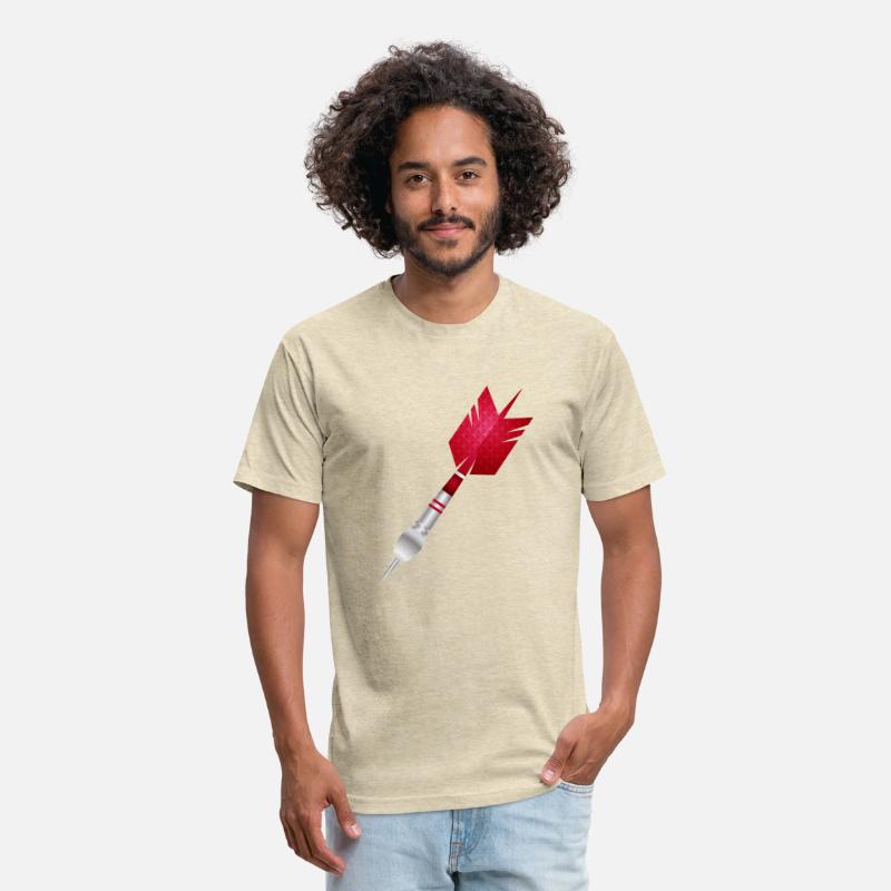 Red dart as a sporty motif