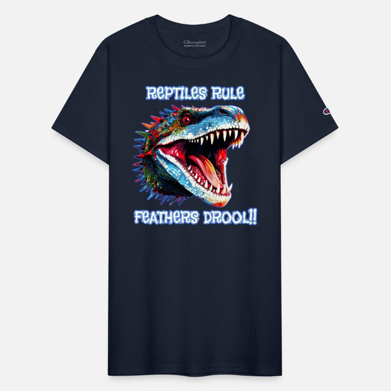 Reptile Head, Reptiles Rule, Feathers drool