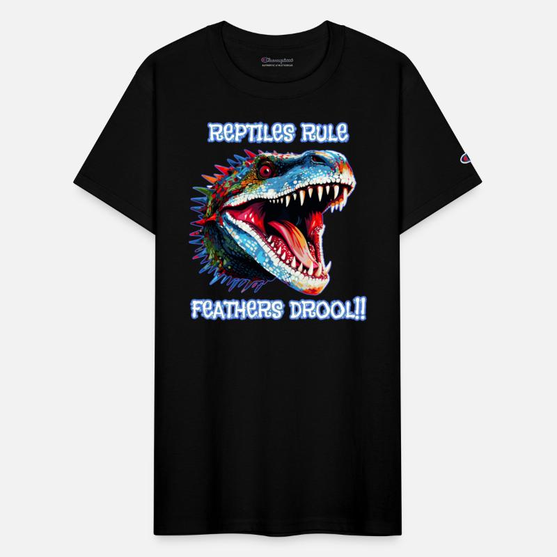 Reptile Head, Reptiles Rule, Feathers drool