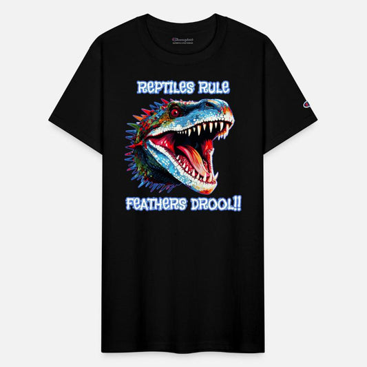 Reptile Head, Reptiles Rule, Feathers drool