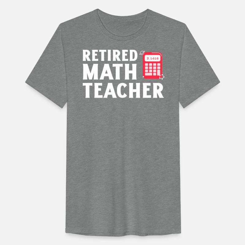 Retired Math Teacher 2025 Fun Calculator Design