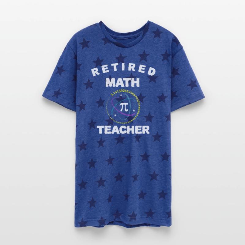 Retired Math Teacher 2025 Pi Orbit Design